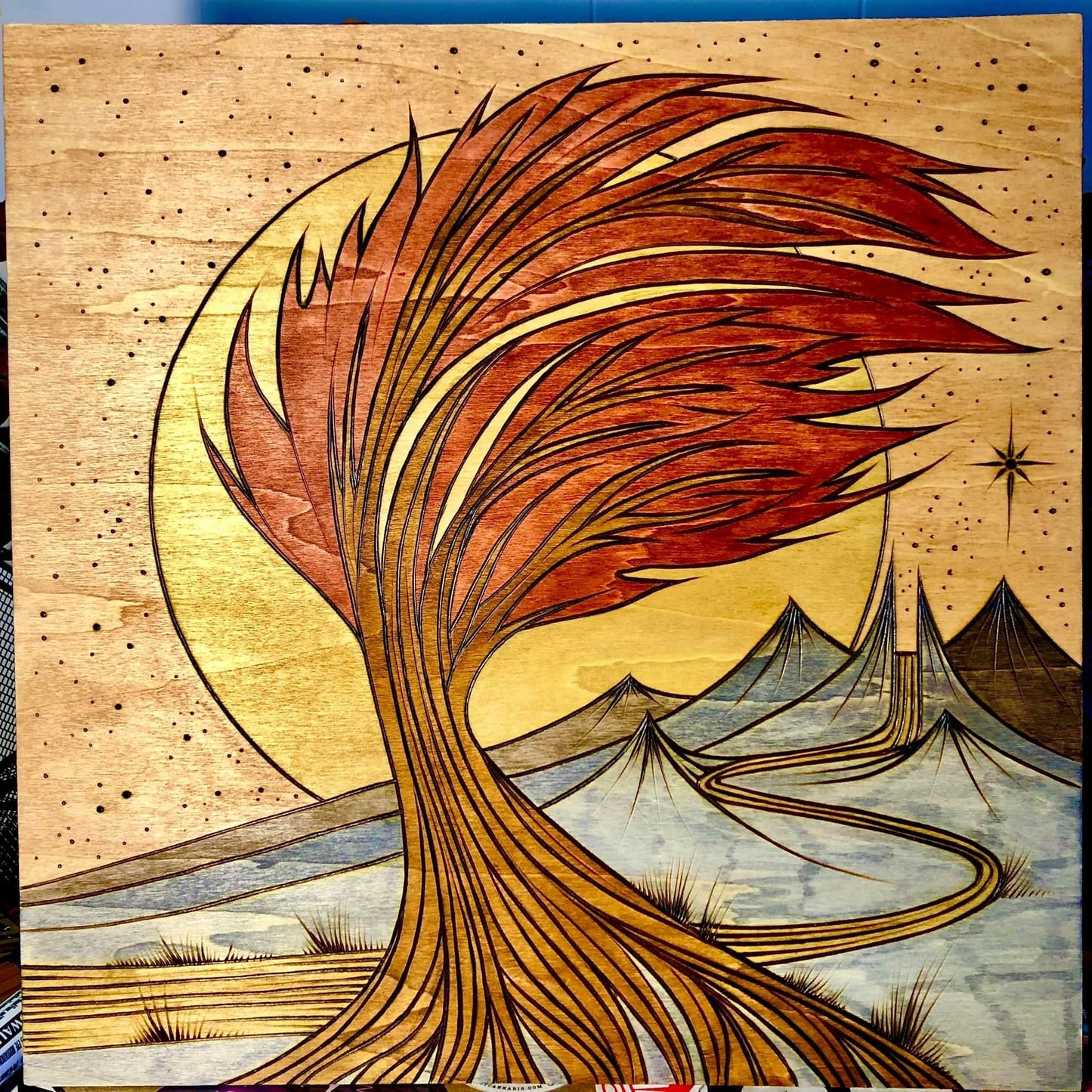Tree in Wind