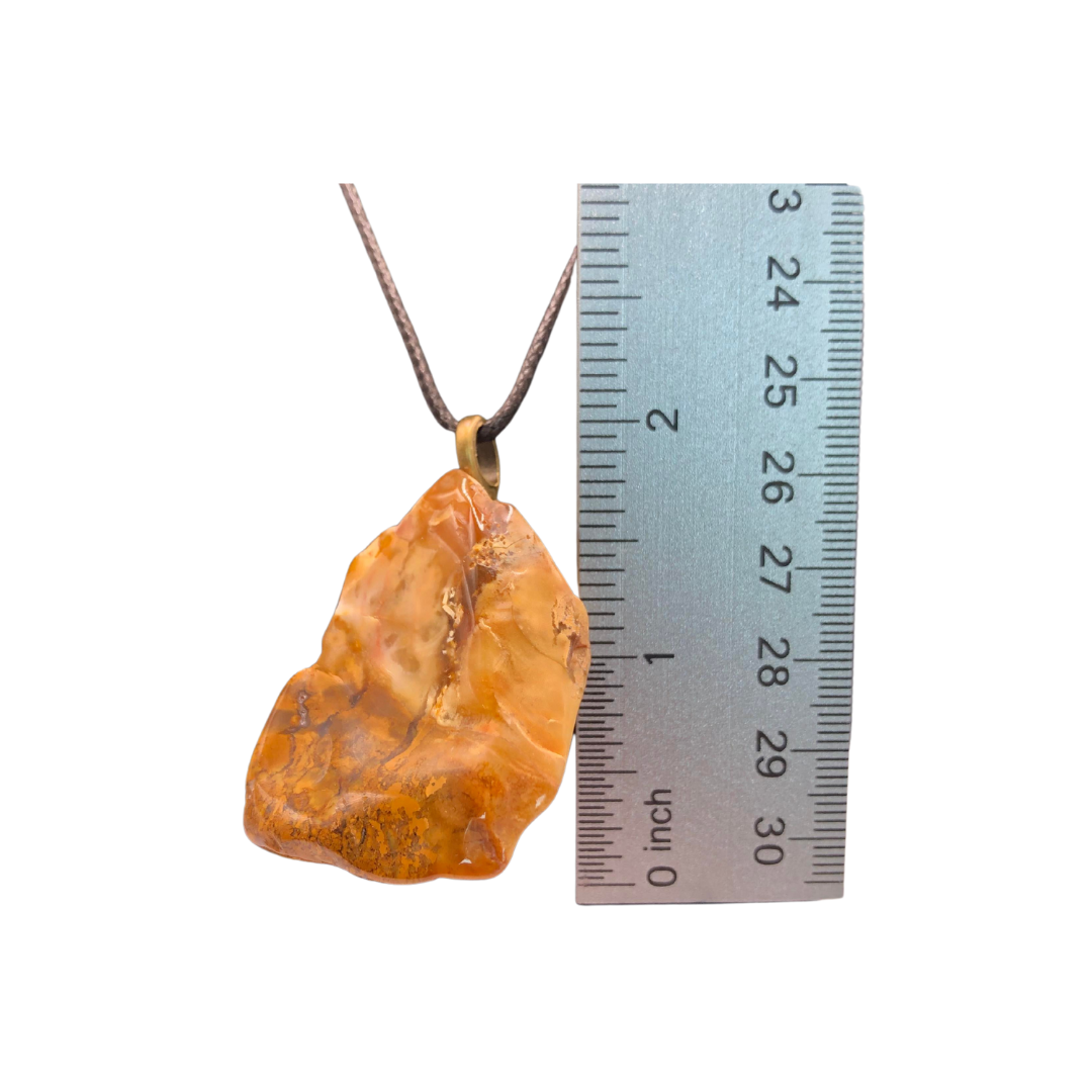 Large Agate Neckalce